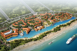 钦州国际海鲜城一期景观规划设计